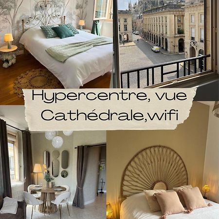 Royal Home, Hypercentre Reims Avec Vue Cathedrale Exterior foto